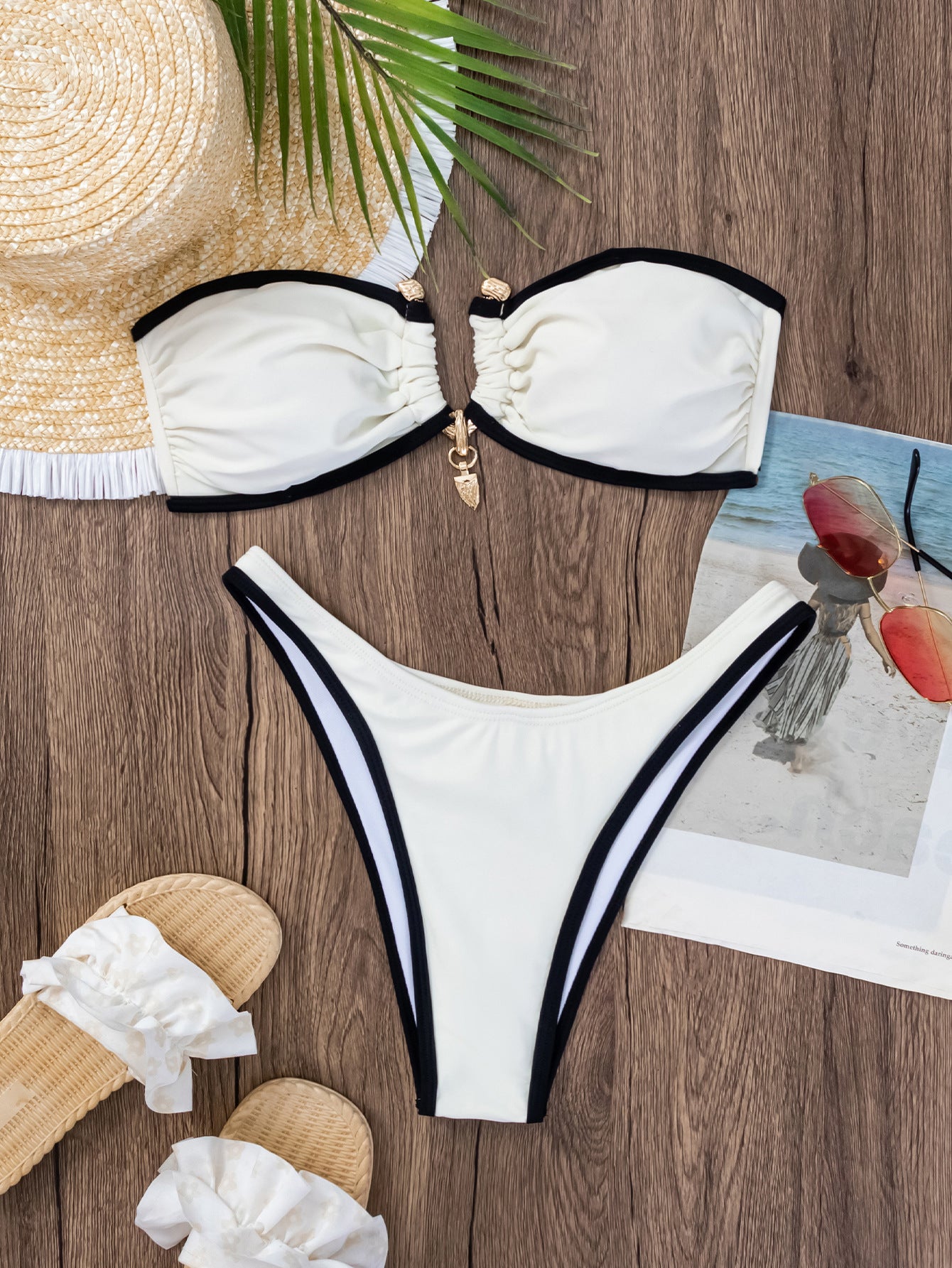 Beige Dagger Bikini